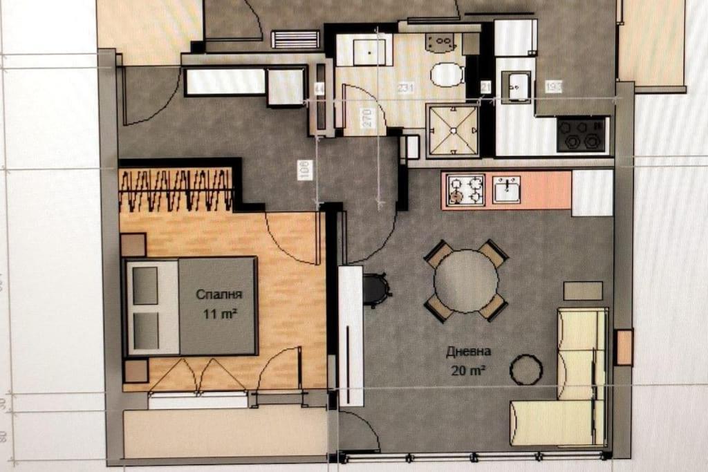Topaz Beachfront Apartment Варна Экстерьер фото